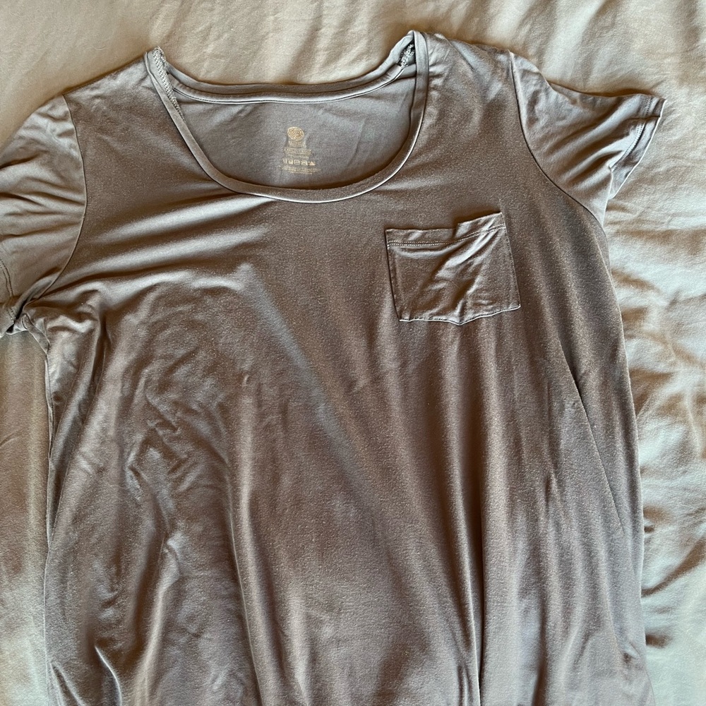 Dual layered nursing T